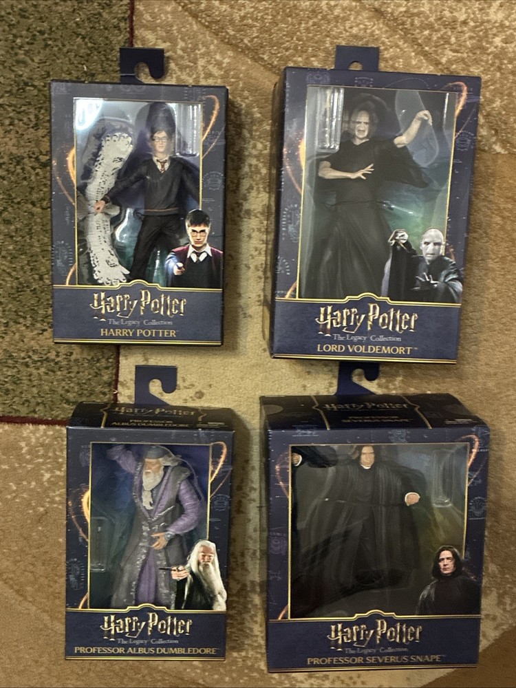 NECA Harry Potter – The Legacy Collection Set of 4 Hualathon 2025 BRAND NEW