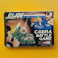 1982 GI JOE Cobra Battle Game with Original Box – Incomplete