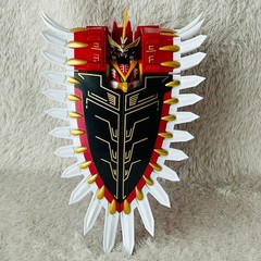 BANDAI Megazord Power Rangers Wild Force Sentai Gaoranger Gao Hunter Mini pla