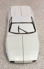 Transformers Hungarian Bootleg Lamborghini Sports Car 1980s White Purple Vintage