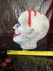 CLOWN 3D PRINT HEAD SCULPT 1:1 RATIO LIFE SIZE