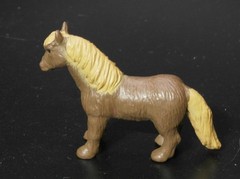 SAFARI Tiny Horse lot of 4 Figures Toy Set Plastic Haflinger, Trakehner, Pony