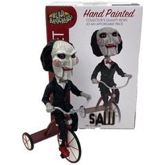 NECA Head Knockers Saw Billy The Puppet Hand Painted Resin Figure Open Box