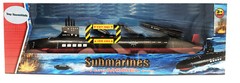 16.5 Inch Toy Black Submarine with Sound Effects and Torpedo