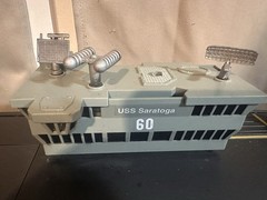 Hasbro GI Joe USS Saratoga Aircraft Carrier Motorized Ship 2001 Vintage