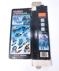 Vintage Takara G1 Transformers Kronoform Robot Watch DECEPTOR Box & Instructions