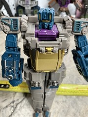 Transforming Toy Gray & Blue Robot #2 TRANSFORMER Figure Helicopter Warbotron