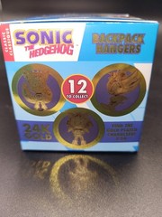6 pc Sonic the Hedgehog Backpack Hangers Blind Box 24K Gold Edition 1:54 Chance
