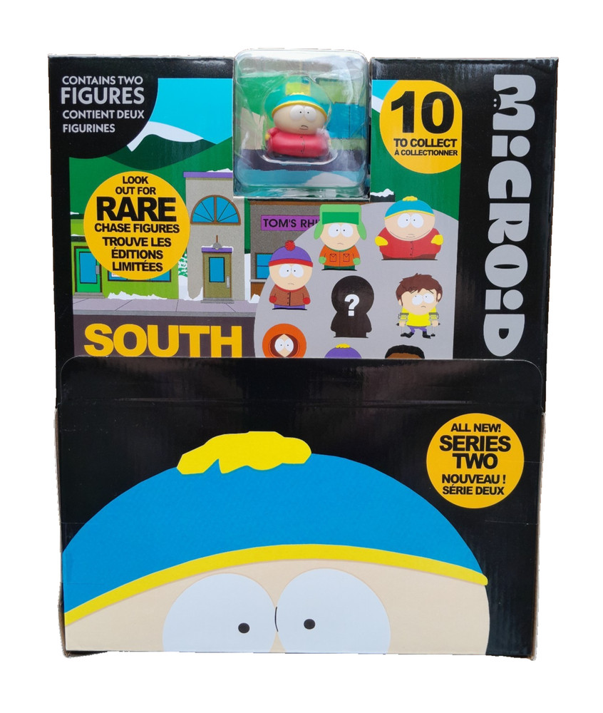 SOUTH PARK 2026 MICROIDS SERIES 2 MICRO FIGURES 24x 2-PACKS + CDU BOX KHADOU EUC