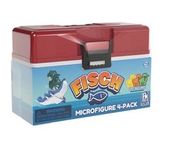 PhatMojo Fisch Collectible Micro Figure 4 Pack Tackle Box BRAND NEW SEALED