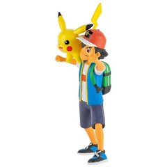 Ash + Pikachu 4.5” Battle Feature Figure PKW2473 Pokémon (Jazwares / Pokemon)