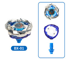 BX-01 Burst Beyblade Dran Sword Blue Silver Starter Master Spinning Top Gyro Toy