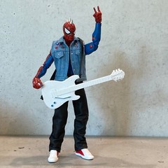 PB-SP-VEST: 1/12 Denim Vest for 6″ Punk Spiderman slim body