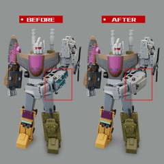 in stock! Filler Left Arm Cover Upgrade Kit For Magic Square MS-TOYS Bruticus