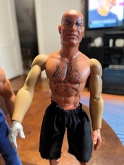 Big Jim Mattel Wolfpack The Whip Torpedo Fist Dr Steel Warpath PACK 4 Figures