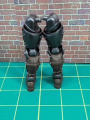 Mythic Legions FH Brown Leather Armory Knight “SET OF ARMOR LEGS w/LEATHER BOOTS
