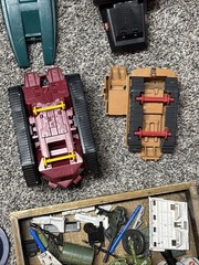 Vintage 1980’s GI Hasbro Mixed Parts Lot Sold As-is.