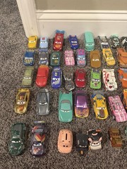 Disney Pixar Cars Die-cast Plastic Mixed Lot of 49 Lightening McQueen #2
