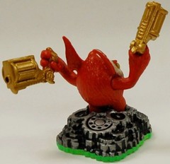 NEW 2-PK Skylanders Spyro’s Adventure GILL GRUNT + TRIGGER HAPPY Ser. 1 Figures