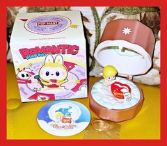 POP MART Romantic Ring Box Sweet Bean Locked-In Labubu Toy Figure Collect