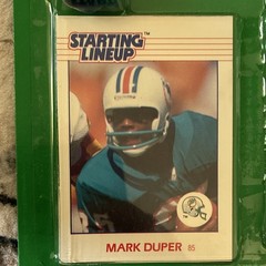 Kenner Starting Lineup 1988 NFL Edition Mark Duper Figure w/ Trading Card