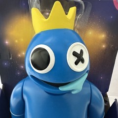 Rainbow Friends Blue Deluxe 12″ Action Figure with Shake Me Sounds Phat Mojo NEW