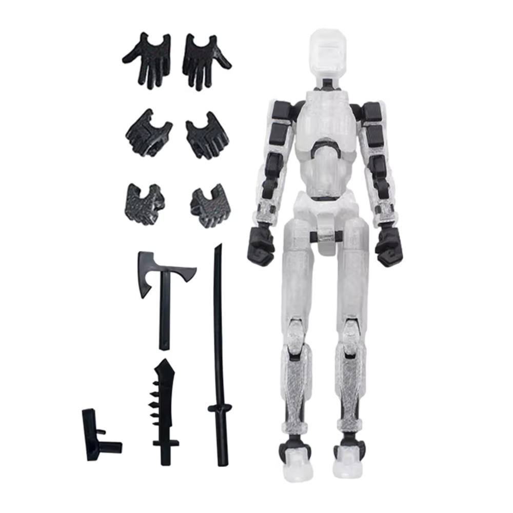 1PCS 13 Joints Figure Articulate Movable Dummy Doll Diy Assembly Toy 3D Printed