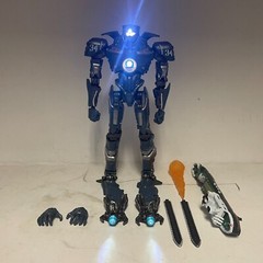 Gipsy Danger Jaeger Hong Kong Brawl 7″ Movable Action LED Figure Pacific Rim Toy