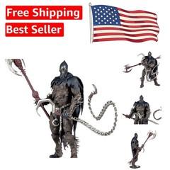 Raven Spawn 7-Inch Action Figure with Accessories – Ultra Articulated Detail