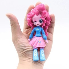 9PCS My Little Pony Unicorn High School PVC Figure Doll Set Collectible Toy