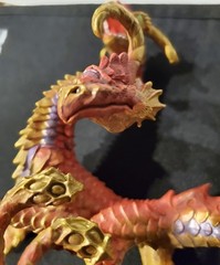 Safari Ltd Dragon Two Headed PVC/ABS Figure 2017 #1016