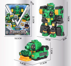 5.5″ Tobot V GD Jackhammer Tank Transforming Robot Vehicle Action Figure Toy
