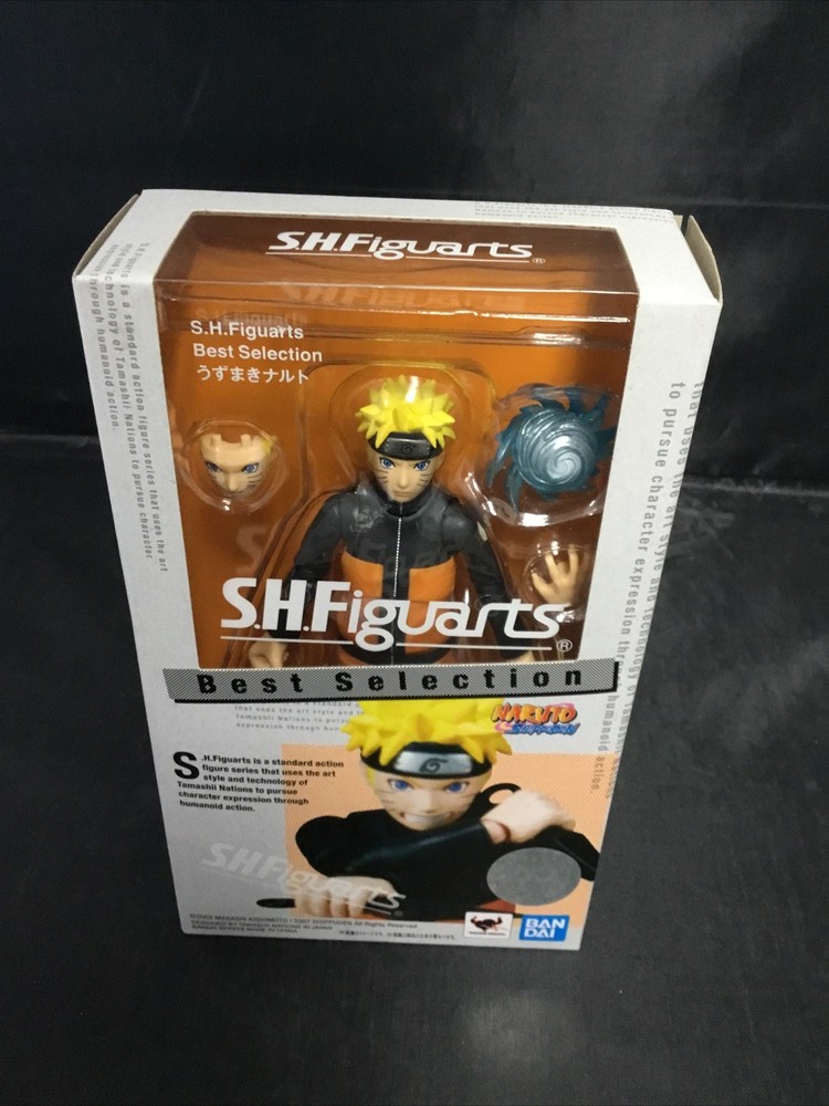 Genuine Bandai S.H.Figuarts Naruto Shippuden Naruto Uzumaki Best Selection NEW