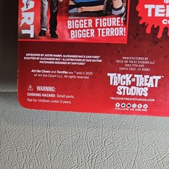 Trick Or Treat Studios Terrifier 2 Costume Shop Art The Clown SEALED BRAND NEW