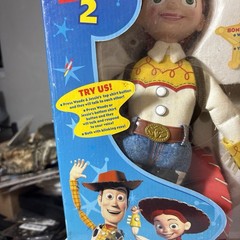 Disney/Pixar TOY STORY 2: Woody & Jessie Interactive Buddies, Thinkway Toys