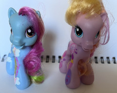 MLP My Little Pony 3 Twice-as-Fancy Ponies + Sparkly Pony Pinkie Pie Gen 3.5 Lot
