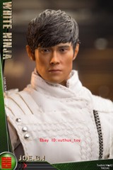 TW2141: TWTOYS White Ninja (GI Joe Storm Shadow) 1/12 ACTION FIGURE In Stock