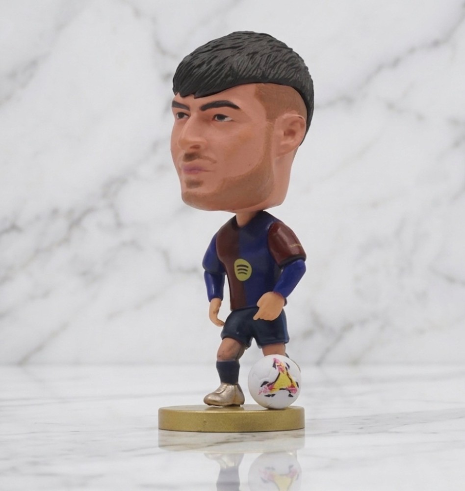 Pedri Figure Barcelona Spain Toy Figurine EPL Soccer 6.5cm Football Collectible