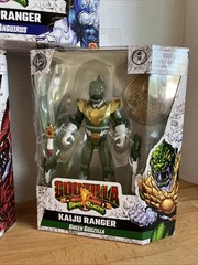 Playmates Godzilla vs Mighty Morphin Power Rangers Kaiju Rangers Red Blue Green