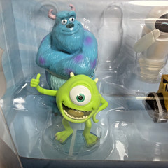 Disney Pixar Best of Pixar 6 Figure Set Sulley Mike WALL-E EVE Nemo Dory New