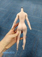 YM507 1/6 Female Body Makeup Pale Skin Large Breast Muscle Girl 12″ Figure Toys