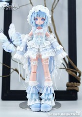 Pre-Sale 7Pcs Forgotten City 17.5cm/6.8In Bjd Doll Dressable Action Figures Gift