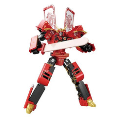 2-in-1 Frozen Dessert Transformation Robot Mecha Creative Warrior Model Toy Gift