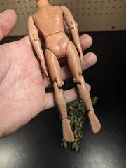 Vintage 1960’s Hong Kong Gi Joe Clone Doll Action Figure Knockoff Camo jumpsuit