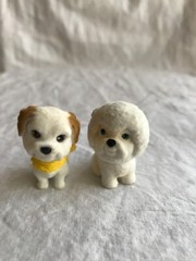 Dog Cat Puppy Kitty in My Pocket Animals Mini Figure Lot of 10 Some Flocked
