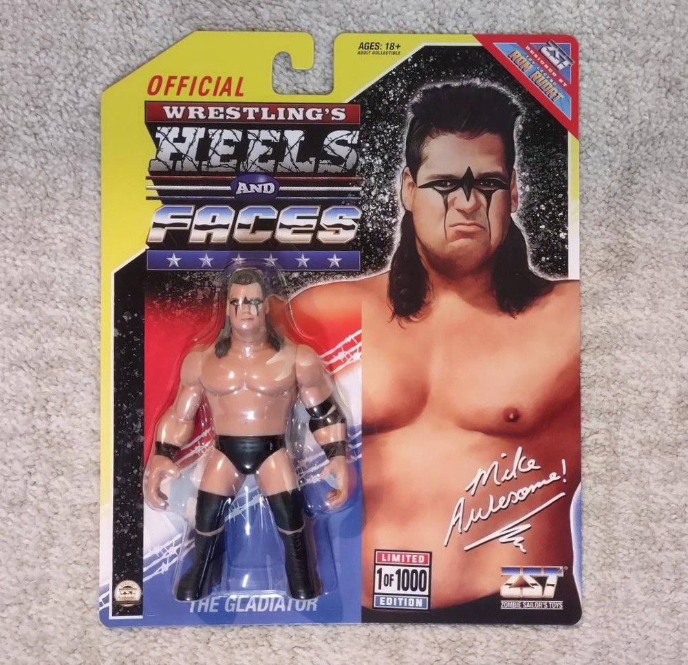 Zombie Sailor Toys Heels and Faces Series Mike Awesome The Gladiator