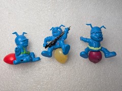 Vintage Army Ants Hasbro Action Figures Lot Of 12 Many Missing Weapons
