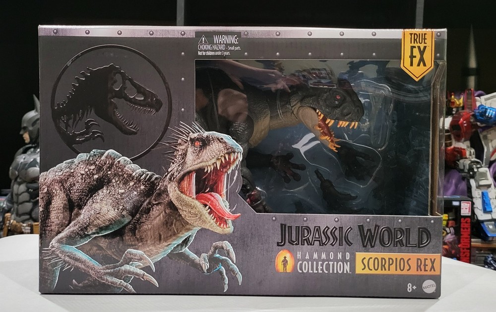 Jurassic World Hammond Collection Scorpios Rex 17 inch Dinosaur Action Figure