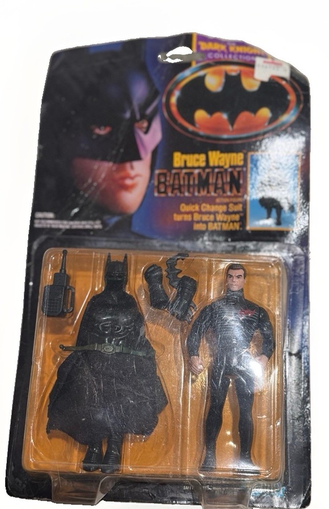 1990 Kenner The Dark Knight Bruce Wayne Quick Change