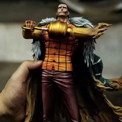 30cm One Piece Sg Two-Tone Sir Crocodile Action Figures Pvc